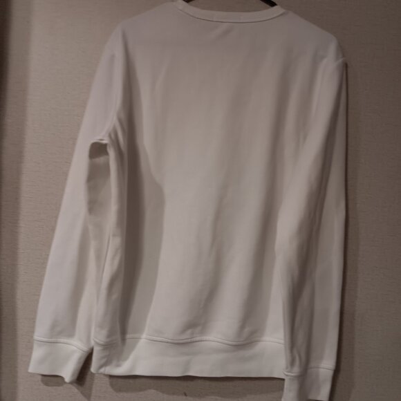 Polo Ralph Lauren Sweatshirt Mens Medium White Box Contrast Graphic - Picture 5 of 5